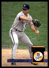Billy Brewer 1994 Donruss #137 Royals MLB READ FREE SHIPPING AutographDen