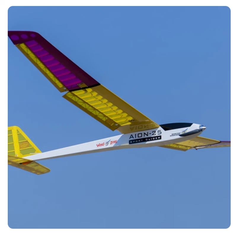 RC Plane F25 AION Glider Airplane Balsa Wood Model 2500mm Aircraft Kit Wingspan - Image 4 of 4