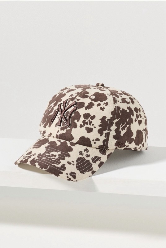 Anthropologie ‘47 Brand New York Yankees Animal Print MVP Baseball Cap