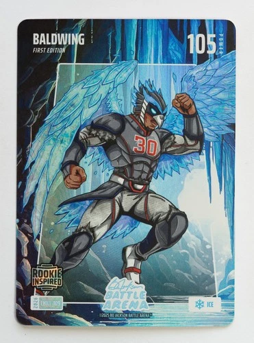 2026 Bo Jackson Battle Arena - Baldwing Ice Chillin\' Battlefoil CHILL-109