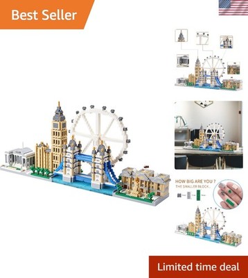 Micro Building Blocks Set Architecture London Skyline Collection Building Set...