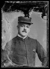 Photo:Unidentified Man in U.S. Military Uniform Portrait 603