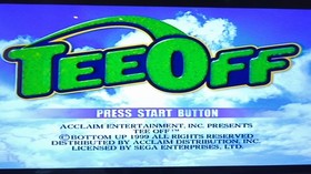 Tee Off Sega Dreamcast PAL - OVP, getestet, vollst&auml;ndig & guter Zustand