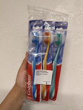 Colgate Wave Compact Head Soft Toothbrushes Multicolor 6 Pack Nylon Bristles