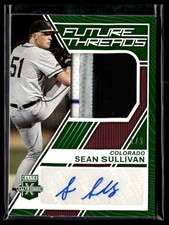 2023 Elite Extra Edition Sean Sullivan Future Threads Signatures Emerald #/5