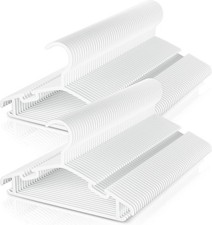 Baby Hangers 100 Pack Non-Slip Kids Plastic Hangers for Closet, Space Saving