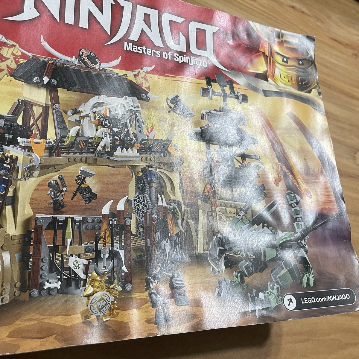 Complete Lego Ninjago Dragon Pit Set 70655 NEW STICKER SHEET | eBay