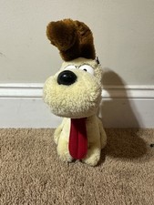 Vintage 1983 Odie Dog Plush Dakin Garfield Cartoon Character Stuffed Animal