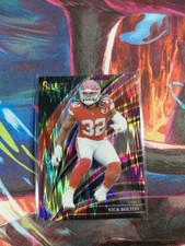 2025 Panini Select - Club Level Nick Bolton #207 Purple Shock Prizm /699