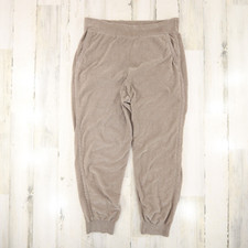 Tommy Bahama Pants Womens Medium Island Soft Mocha High Waist Lounge Joggers