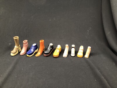 Brats Doll Single Shoe Lot Of 10 Shoes/Feet No Matching Pairs