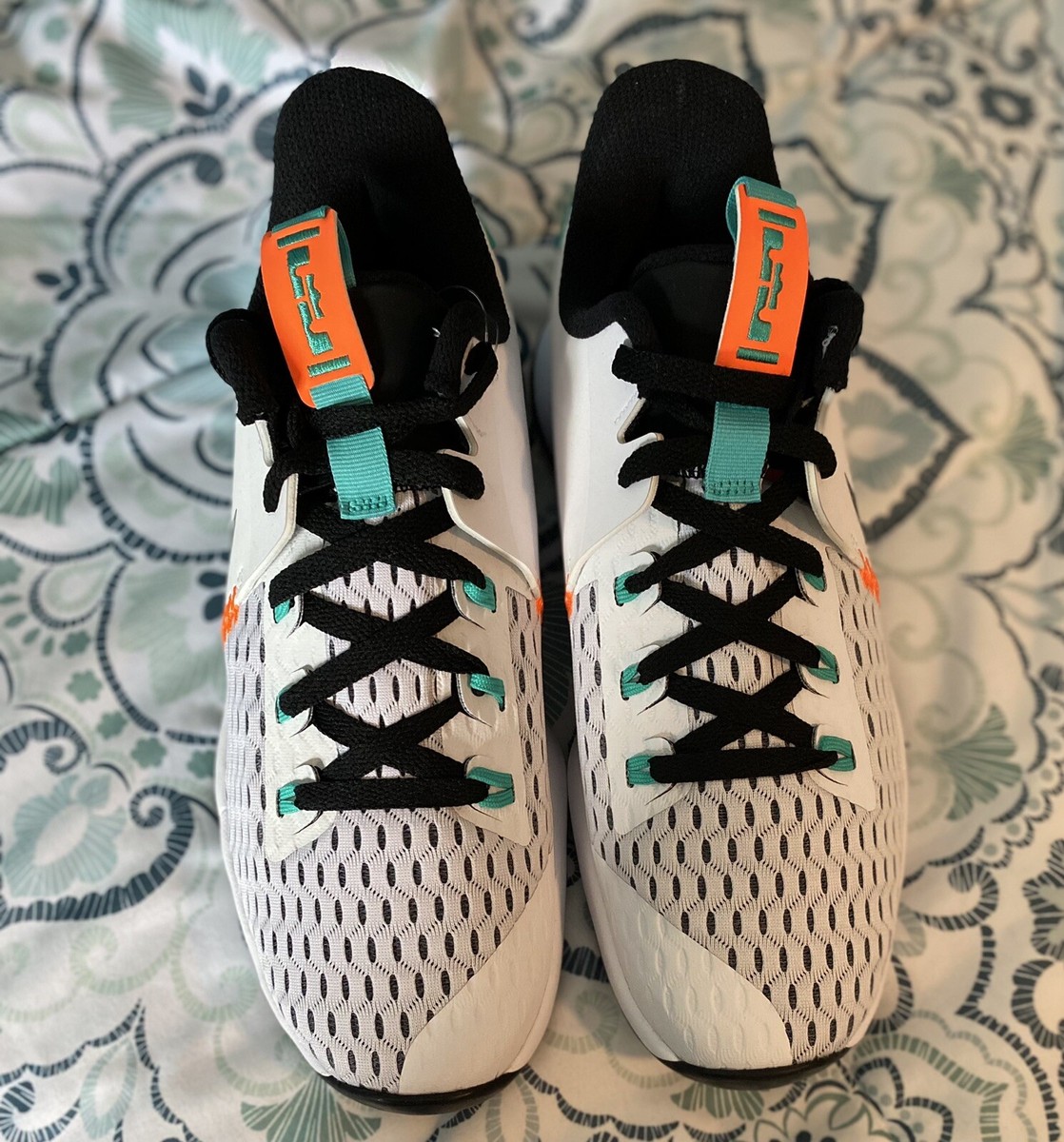 Size Nike LeBron Witness White Clear Jade 2020