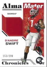 2020 Panini Chronicles Draft Picks Alma Mater Materials D'Andre Swift Jersey/299
