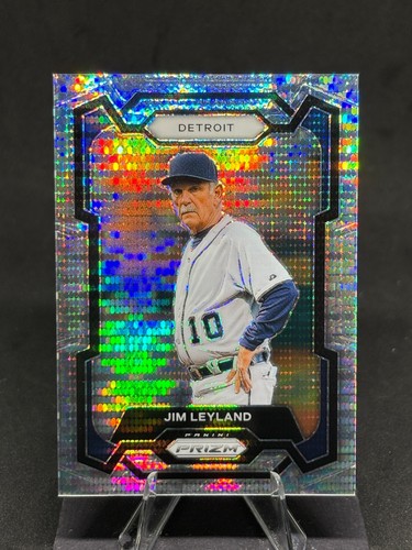 Jim Leyland 2024 Panini Prizm #22 Pulsar Prizm/499 Detroit Tigers - Imagen 1 de 2