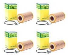 Set Of 4 Engine Oil Filters Mann Hu7181k For Dodge Freightliner Sprinter 2.7l Set Of 4 Engine Oil Filters Mann Hu7181k For Dodge Freightliner Sprinter 2.7l