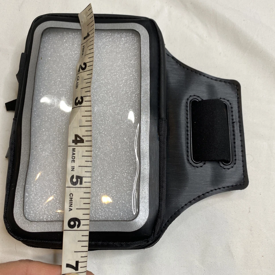 Cell Phone Armband Running Phone Holder Sports Arm Band Strap Gym - Image 3 of 4