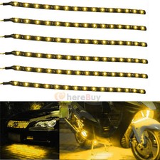 18x Led Strip Light 12v Flexible Waterproof Underglow Lights For Car Motorcycles 18x Led Strip Light 12v Flexible Waterproof Underglow Lights For Car Motorcycles