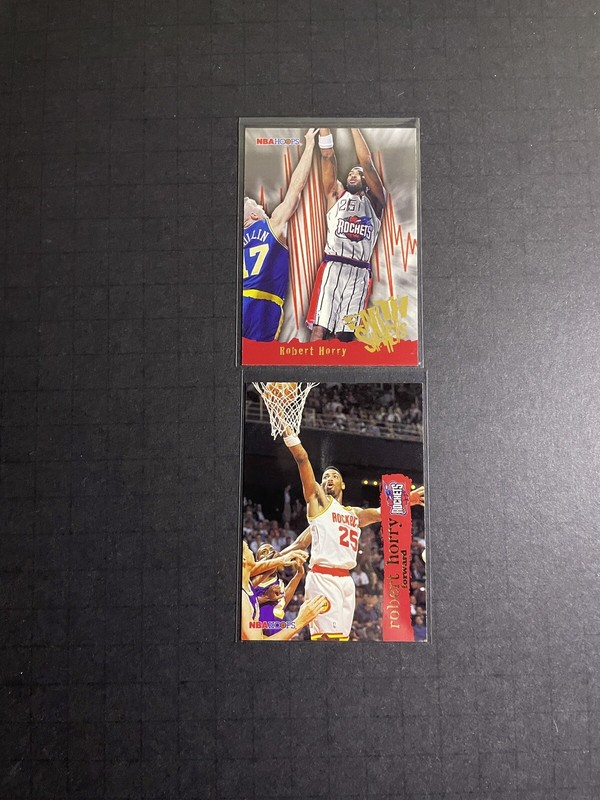 Robert Horry Basketball Card Lot - Houston Rockets (2)