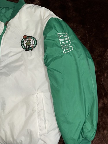 Vintage Boston Celtics USG NBA Store Reversible Bomber Jacket - Sz XXL - Picture 10 of 16