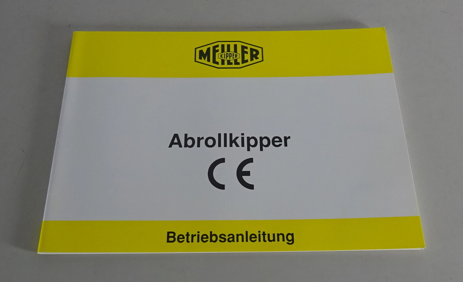 Operating Instructions / Manual Meiller Roll-off Tipper Stand 09/1999