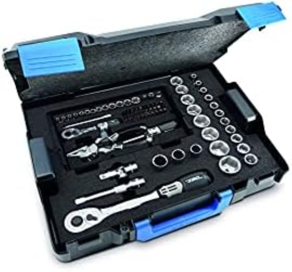 MATADOR Schraubwerkzeuge 8145 4150 SmartyBOX L1, 80 pezzi, nero