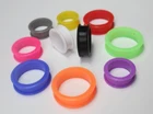 1x 22-76mm Large Sizes Silicone Gauges Earring Flesh Tunnel Ear plug Expander