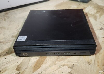 HP ProDesk 400 G6 Desktop Mini PC USFF  256gb M.2 Ssd 8gb Ram Intel I3-10100t 