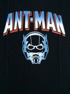 Marvel Ant Man Black T-shirt Licensed New Unworn