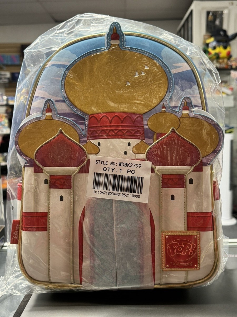 Loungefly Funko! Disney 30th anniversary Aladdin Palace Backpack (Backpack only) Funko Limited Edition Bundle - Aladdin 30th Anniversary  main image 4