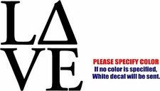 Vinyl Decal Sticker - Delta Gamma Love 13 Car Truck Bumper Window JDM Fun 22"