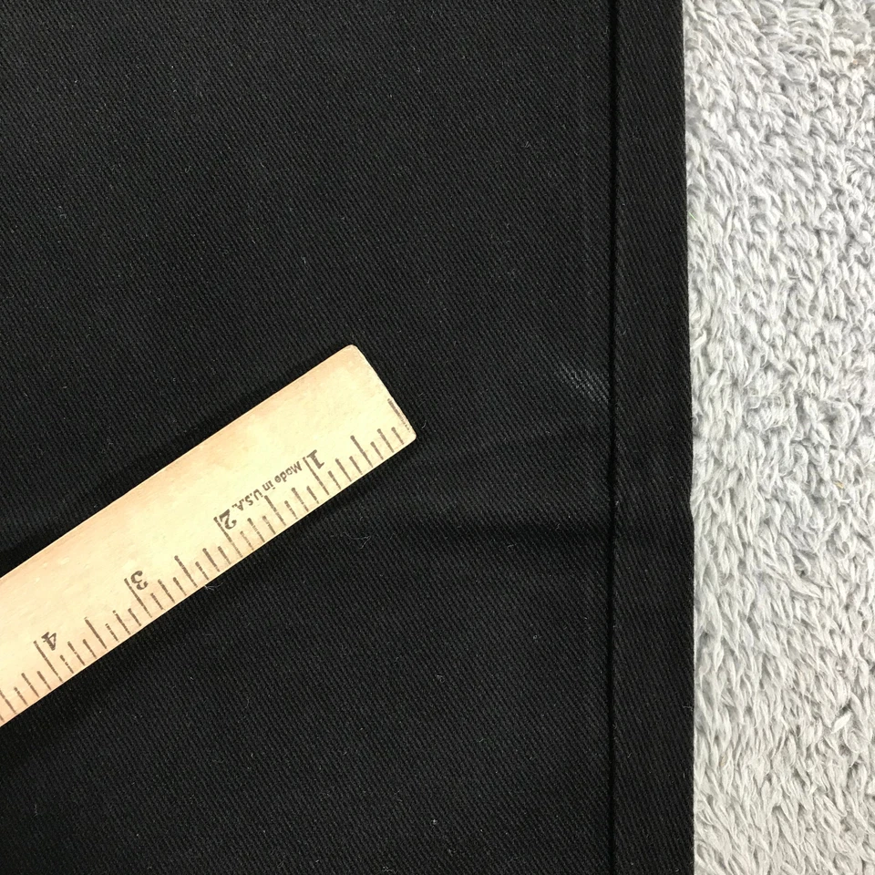 Pantalones LF Markey Para Mujer 4 EE. UU. Negros Mega Pantalones Chinos Pierna Ancha Sueltos Jeans Informales Foto 4 de 4