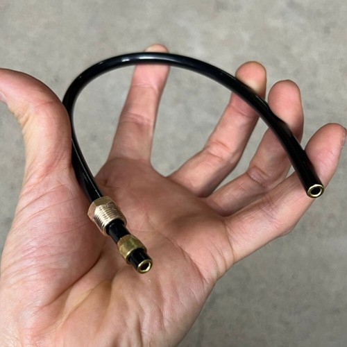 Tubo tubo di nylon per compressore d'aria oil-free alta pressione 6 mm diametro - Picture 4 of 12