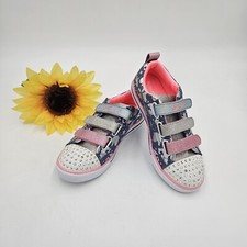 Skechers Girls Twinkle Toes Sparkleland Light-Up Shoes Size 2