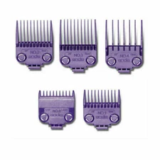 Andis #01410 Dual Magnet Small Comb Set 5 Pack Barber Clipper Guards NEW