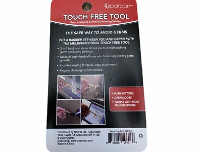 Sparoom Touch Free Tool Germ Avoidance &Physical Distancing Door