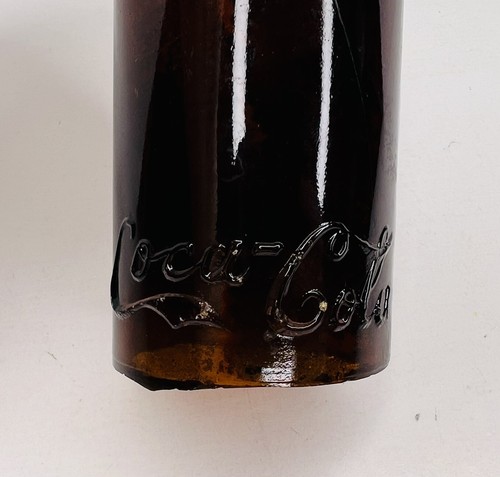 *READ Cond* Vtg Brown Amber Coke Coca-Cola Bottle Straight Side Memphis Tn - Picture 6 of 8