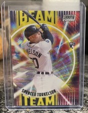 Spencer Torkelson 2022 Stadium Club Chrome Beam Team Wave Refractor!SP RC #BT-22