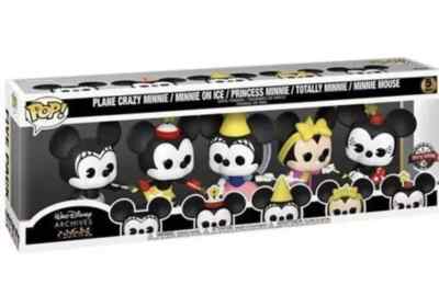 Disney - 限定FUNKO POP!  ミッキーマウス　ミニーマウス5パックセット Funko POP Disney Archives - Minnie Mouse 5 Pack Amazon