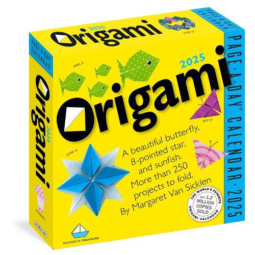 Origami Page-A-Day Calendar 2025: More Than 250 Projects to Fold NEUF