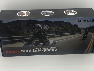 VNetphone V6c Riders Multi-interphone for Motorcyclists Bluetooth