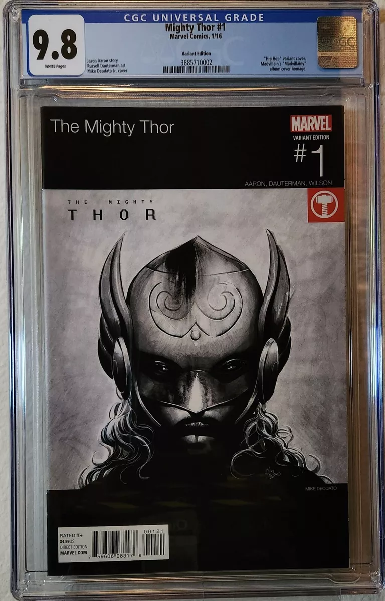 The Mighty Thor #1 CGC 9.8 Hip Hop MF Doom Variant Jane Foster Love And  Thunder