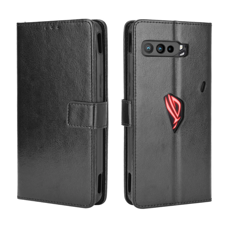 For ASUS ROG Phone 3 ZS661KS / 3 Strix Magnetic Flip Leather Wallet Stand Case - Image 2 of 4