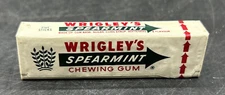 Vintage Wrigley's Spearmint Chewing Gum NOS Full Unopened Sealed Made In England