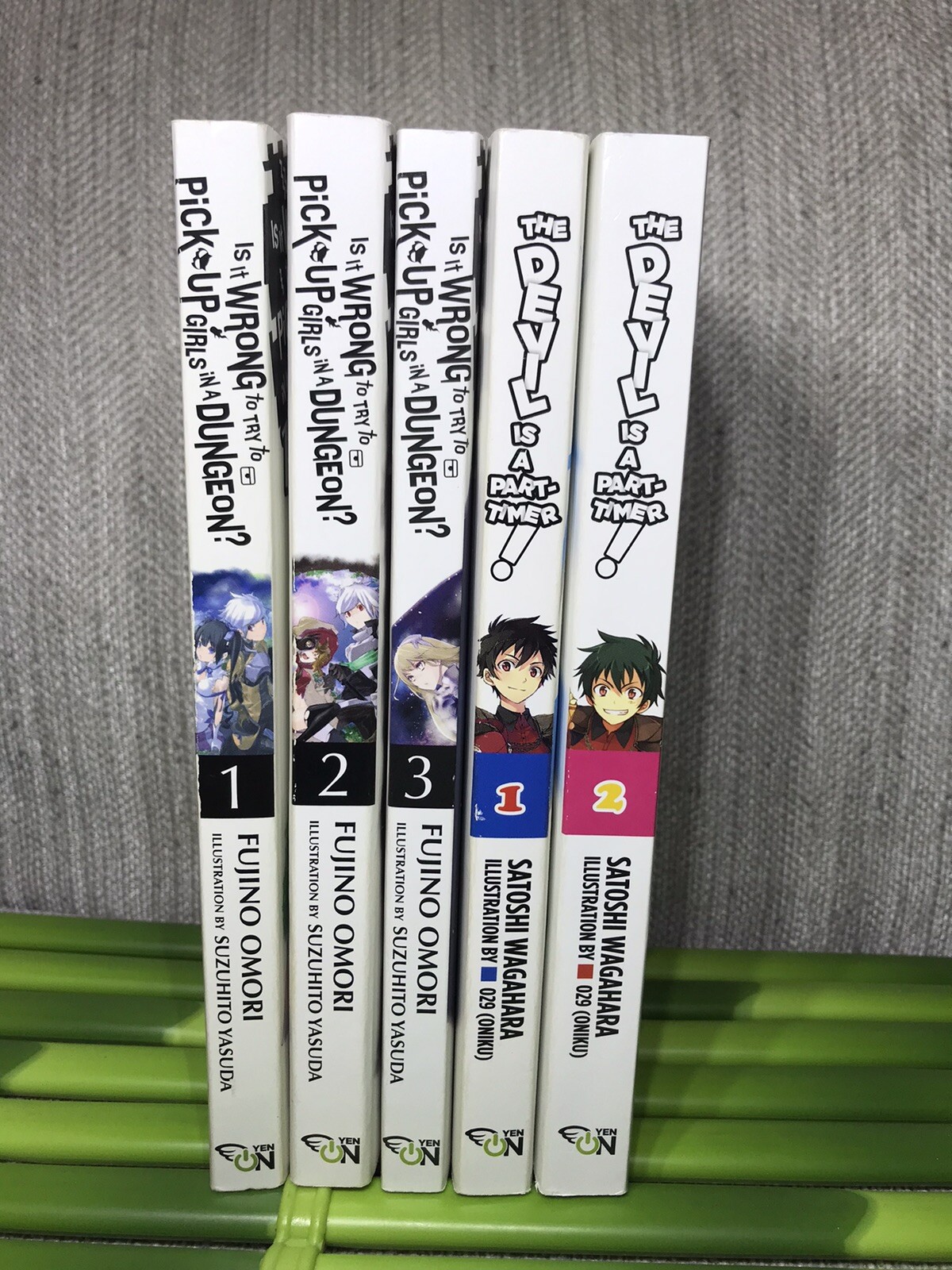 DanMachi Vol. 13, The Devil Is A Part Timer Vol. 12 (BOTH LIGHT