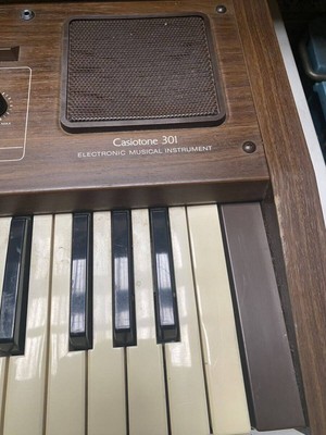 Vintage Retro Keyboard Casio Casiotone 301 Analog JUNK | eBay