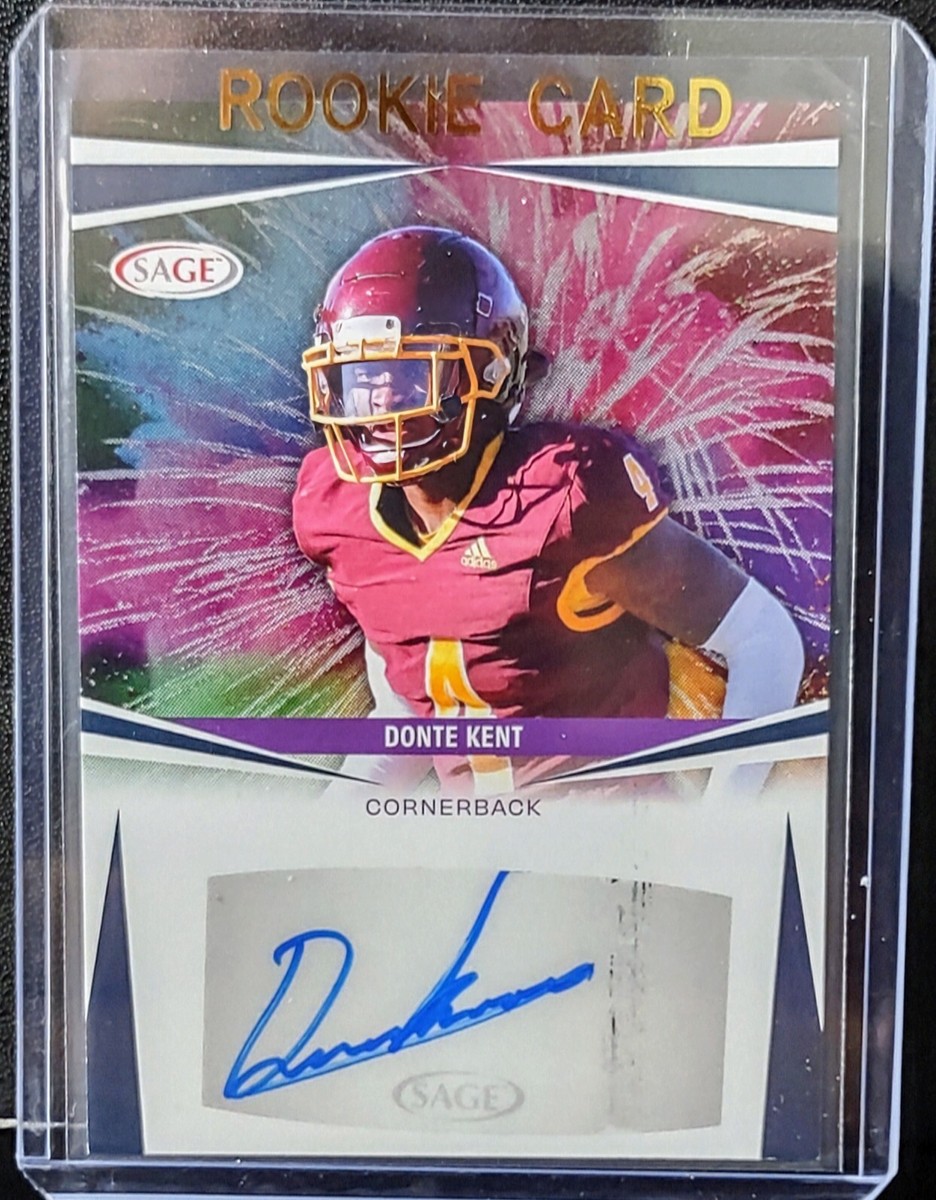 2025 Sage Hit Donte Kent #A-DK Central Michigan Chippewas | eBay