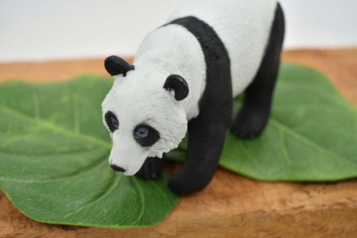 Panda Bear, Plastic Toy Animal, Kids Gift, Realistic Figure, Model