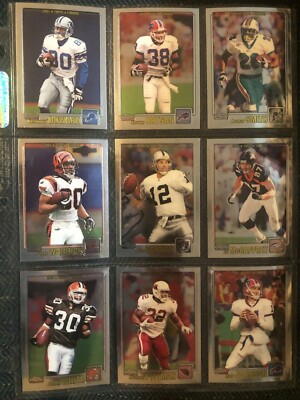 2001 Topps Chrome set fillers, includes rookies, up to 20% off order