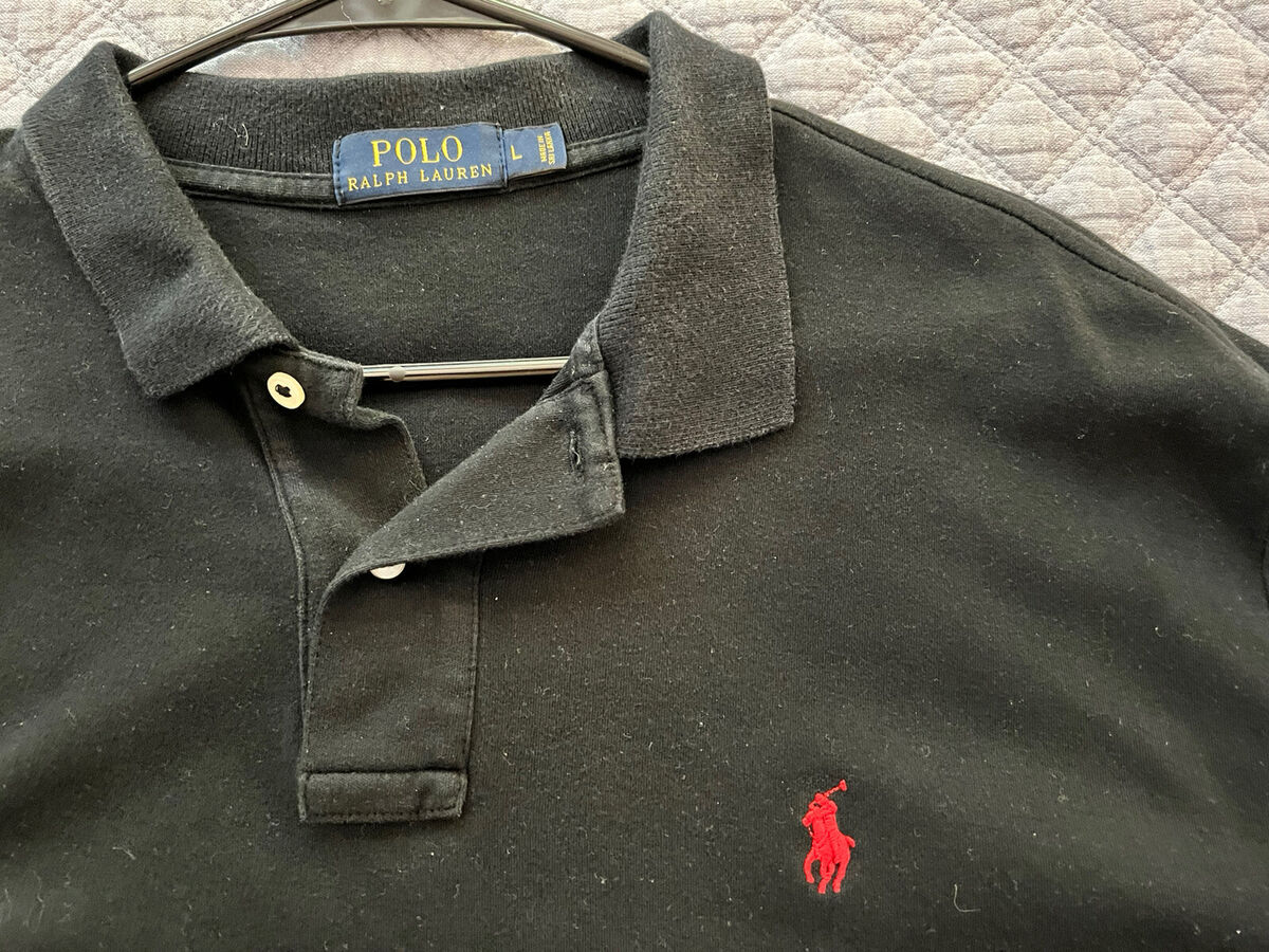 Polo Ralph Lauren Performance black Blue Polo Shirt Men's Polo Ralph Lauren Performance black Blue Polo Shirt Men's