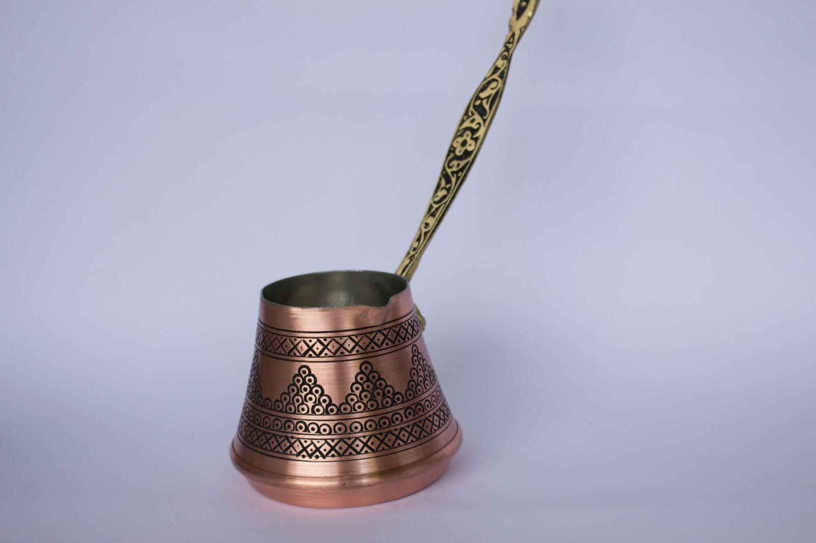 Handmade Turkish Greek Copper Coffee Maker Pot Espresso Cezve Jezve Jazzva Briki